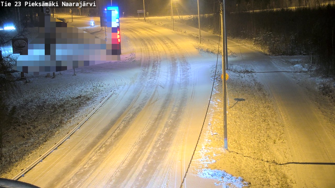 Kelikamerat Kuva Tie 23 Pieksämäki, Naarajärvi, Pieksämäki, Etelä-Savo