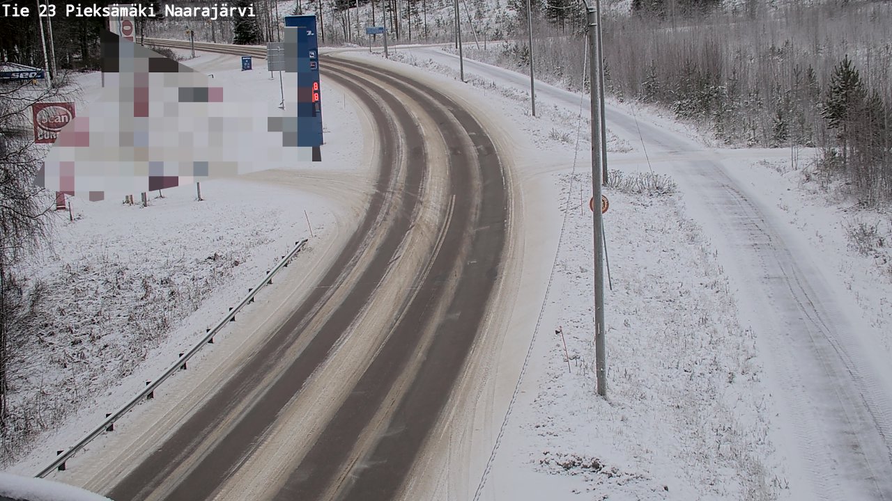 Kelikamerat Kuva Tie 23 Pieksämäki, Naarajärvi, Pieksämäki, Etelä-Savo