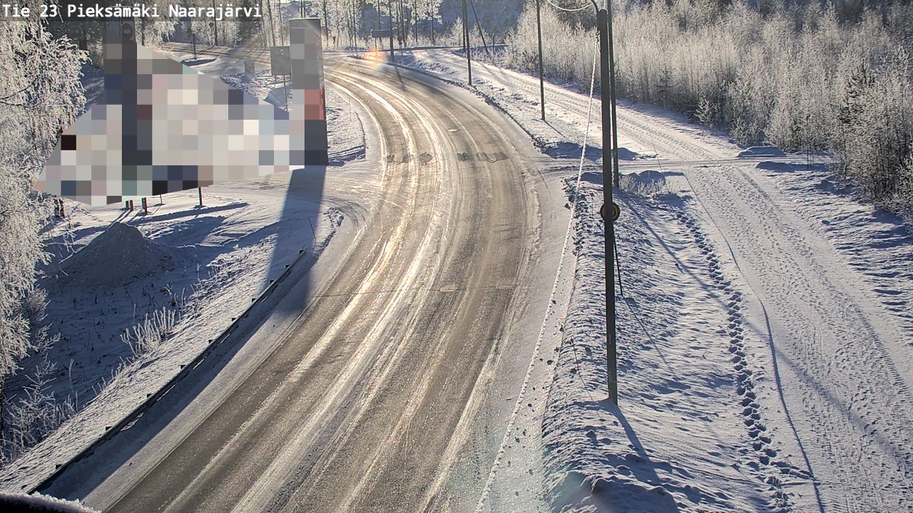 Kelikamerat Kuva Tie 23 Pieksämäki, Naarajärvi, Pieksämäki, Etelä-Savo