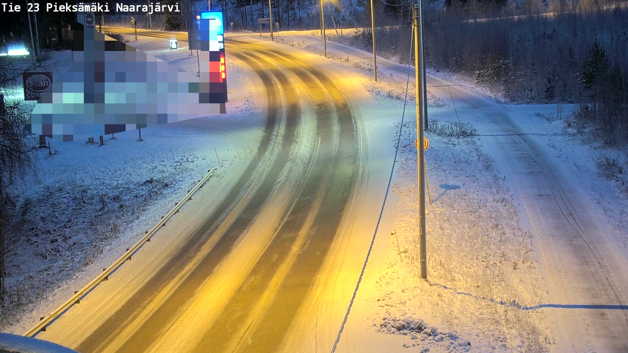 Kelikamerat Kuva Tie 23 Pieksämäki, Naarajärvi, Pieksämäki, Etelä-Savo
