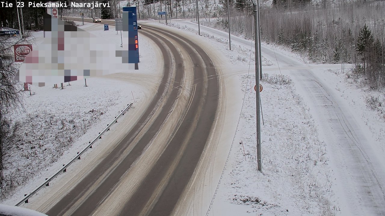 Kelikamerat Kuva Tie 23 Pieksämäki, Naarajärvi, Pieksämäki, Etelä-Savo