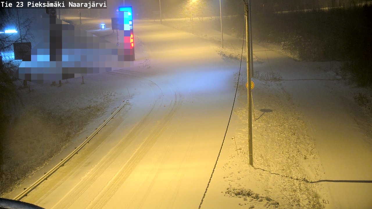 Kelikamerat Kuva Tie 23 Pieksämäki, Naarajärvi, Pieksämäki, Etelä-Savo