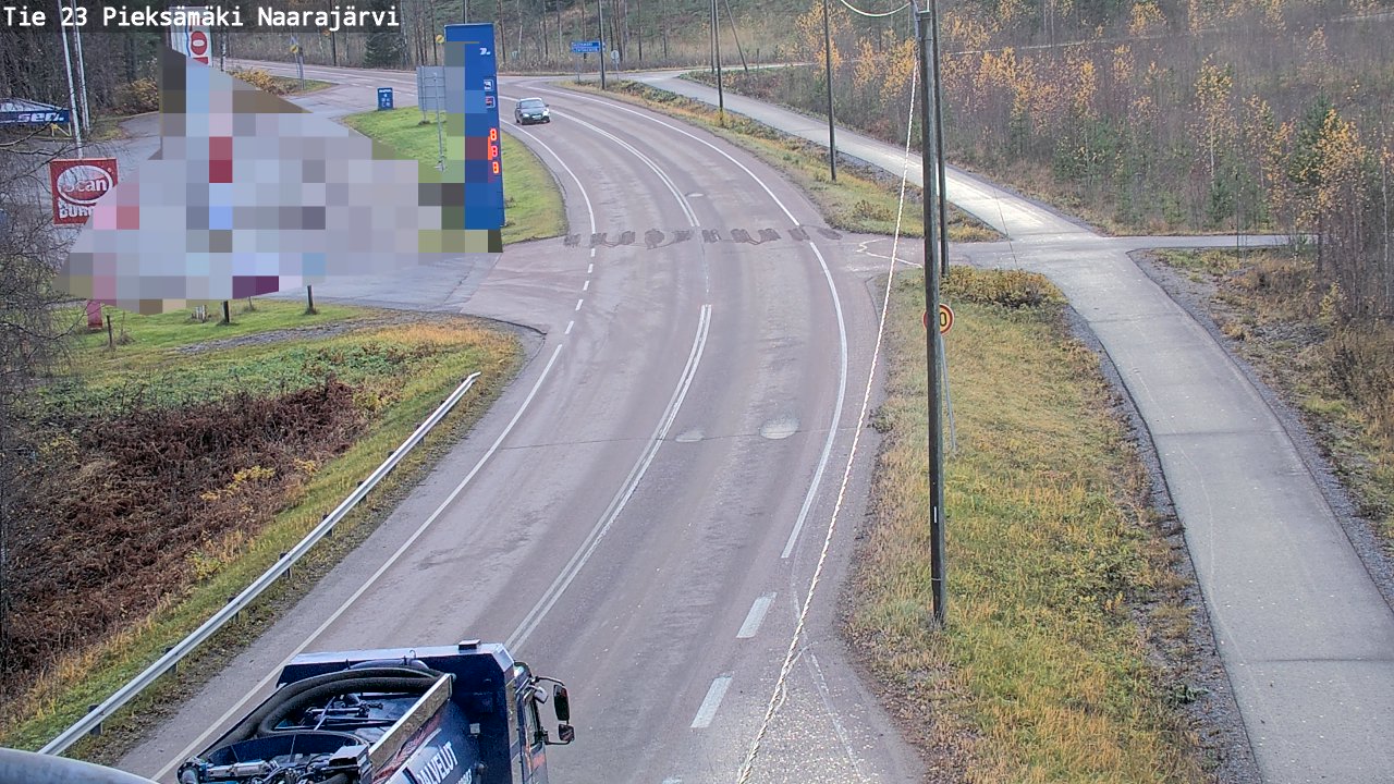 Kelikamerat Kuva Tie 23 Pieksämäki, Naarajärvi, Pieksämäki, Etelä-Savo