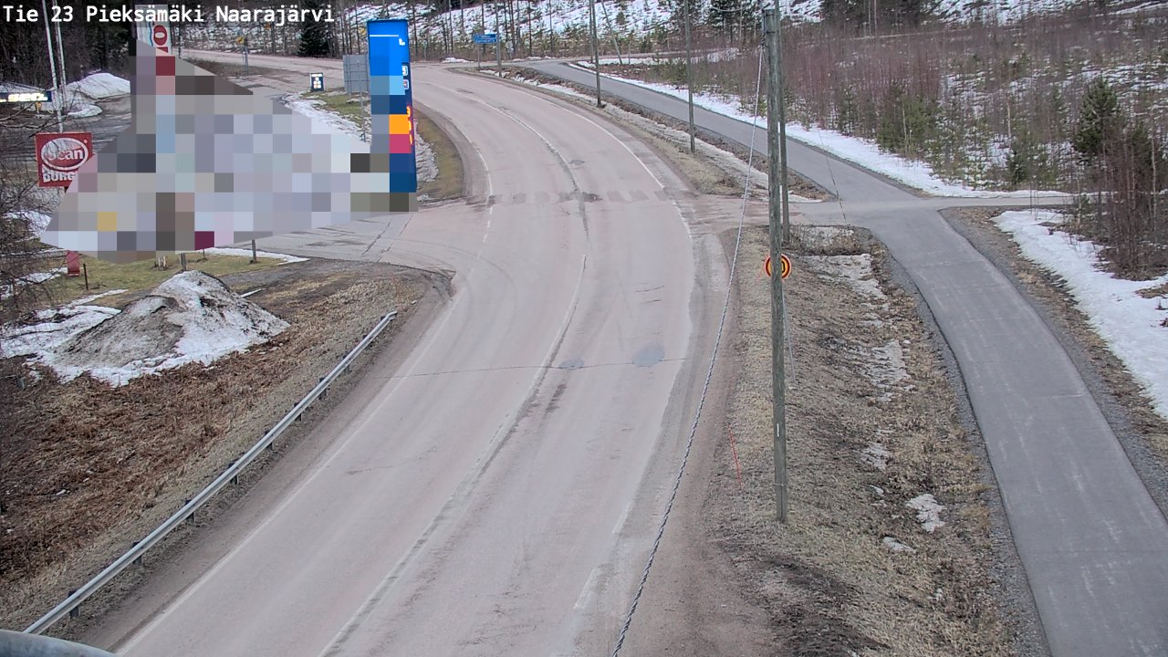 Kelikamerat Kuva Tie 23 Pieksämäki, Naarajärvi, Pieksämäki, Etelä-Savo