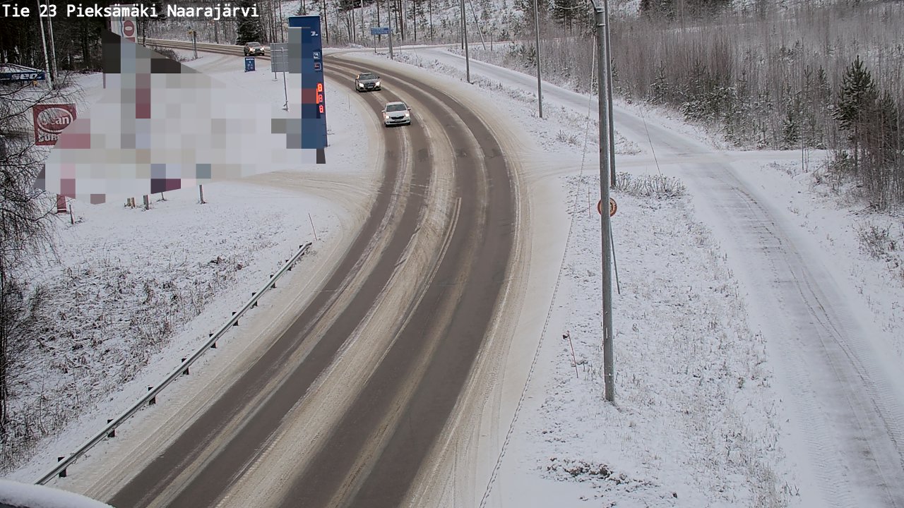 Kelikamerat Kuva Tie 23 Pieksämäki, Naarajärvi, Pieksämäki, Etelä-Savo