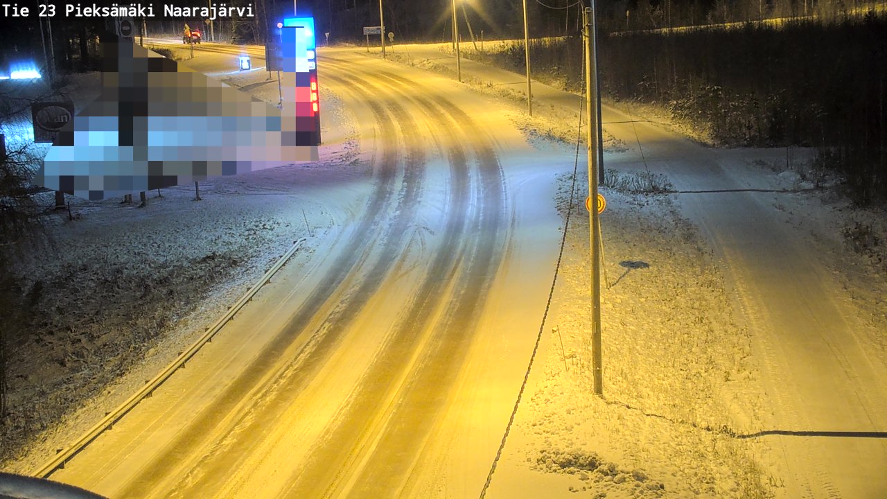 Kelikamerat Kuva Tie 23 Pieksämäki, Naarajärvi, Pieksämäki, Etelä-Savo