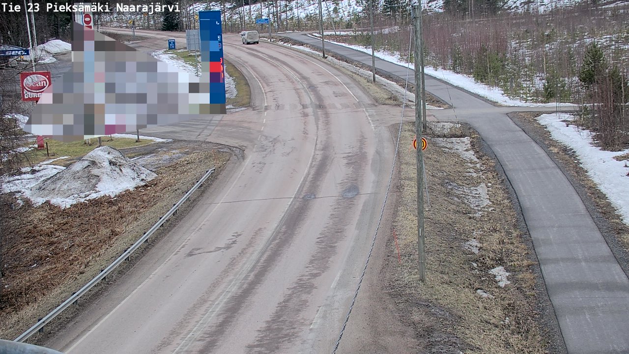 Kelikamerat Kuva Tie 23 Pieksämäki, Naarajärvi, Pieksämäki, Etelä-Savo