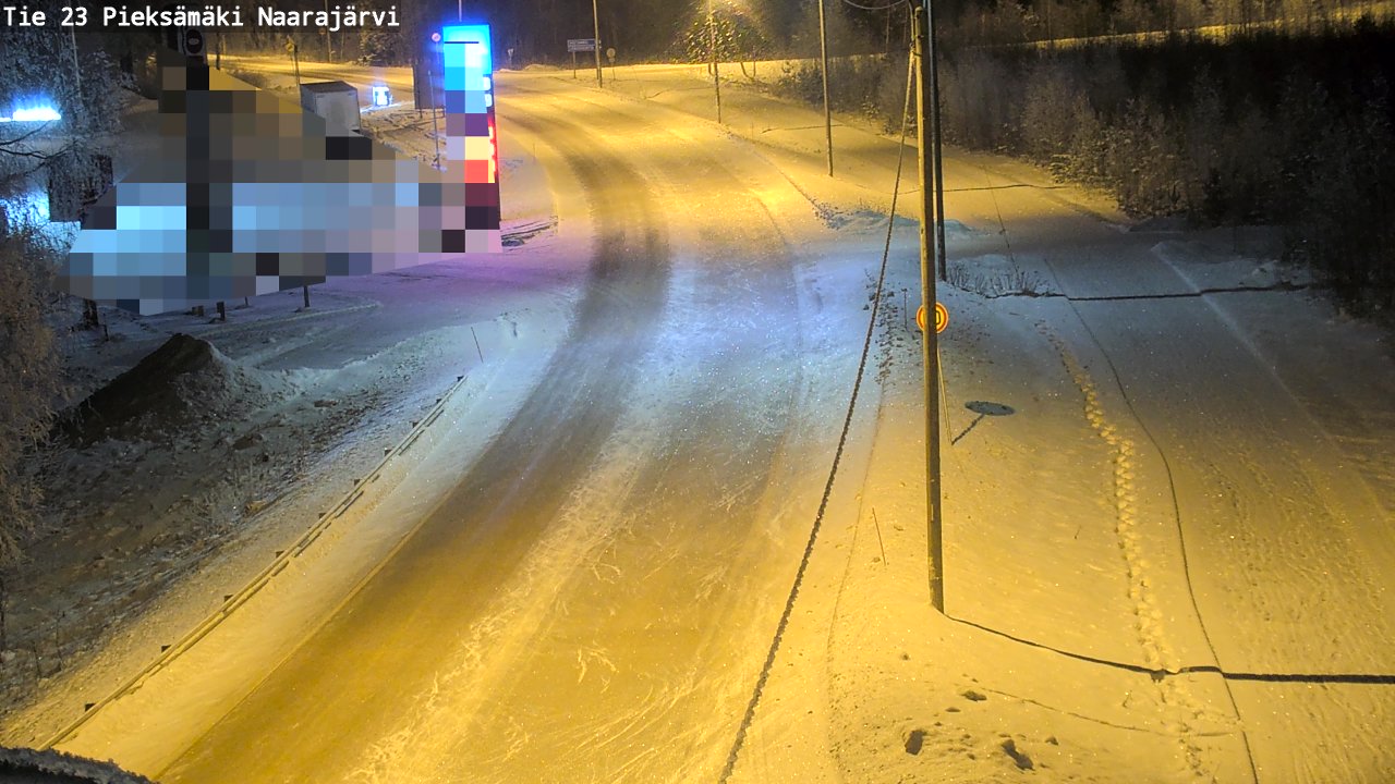 Kelikamerat Kuva Tie 23 Pieksämäki, Naarajärvi, Pieksämäki, Etelä-Savo