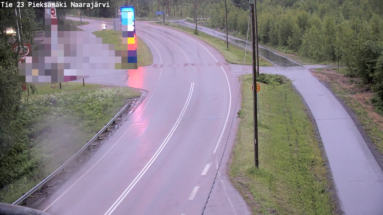 Kelikamerat Kuva Tie 23 Pieksämäki, Naarajärvi, Pieksämäki, Etelä-Savo
