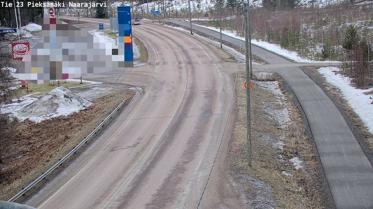 Kelikamerat Kuva Tie 23 Pieksämäki, Naarajärvi, Pieksämäki, Etelä-Savo