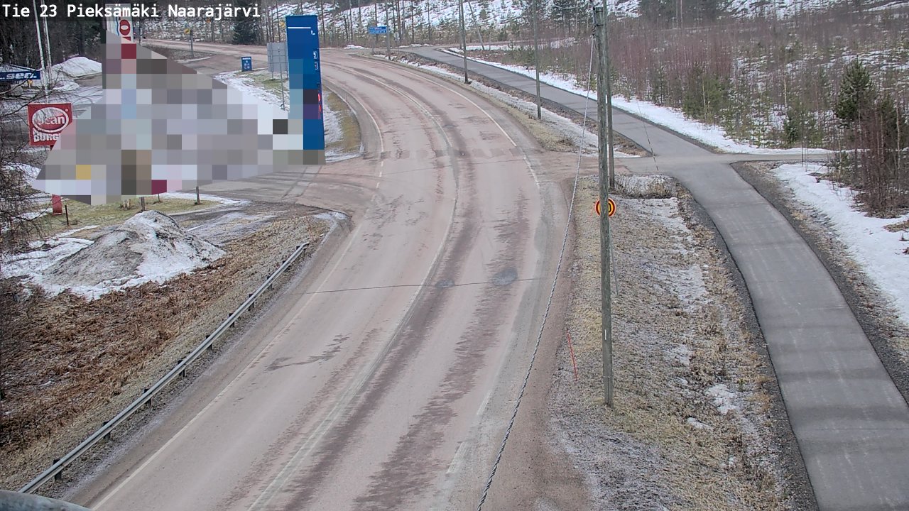 Kelikamerat Kuva Tie 23 Pieksämäki, Naarajärvi, Pieksämäki, Etelä-Savo