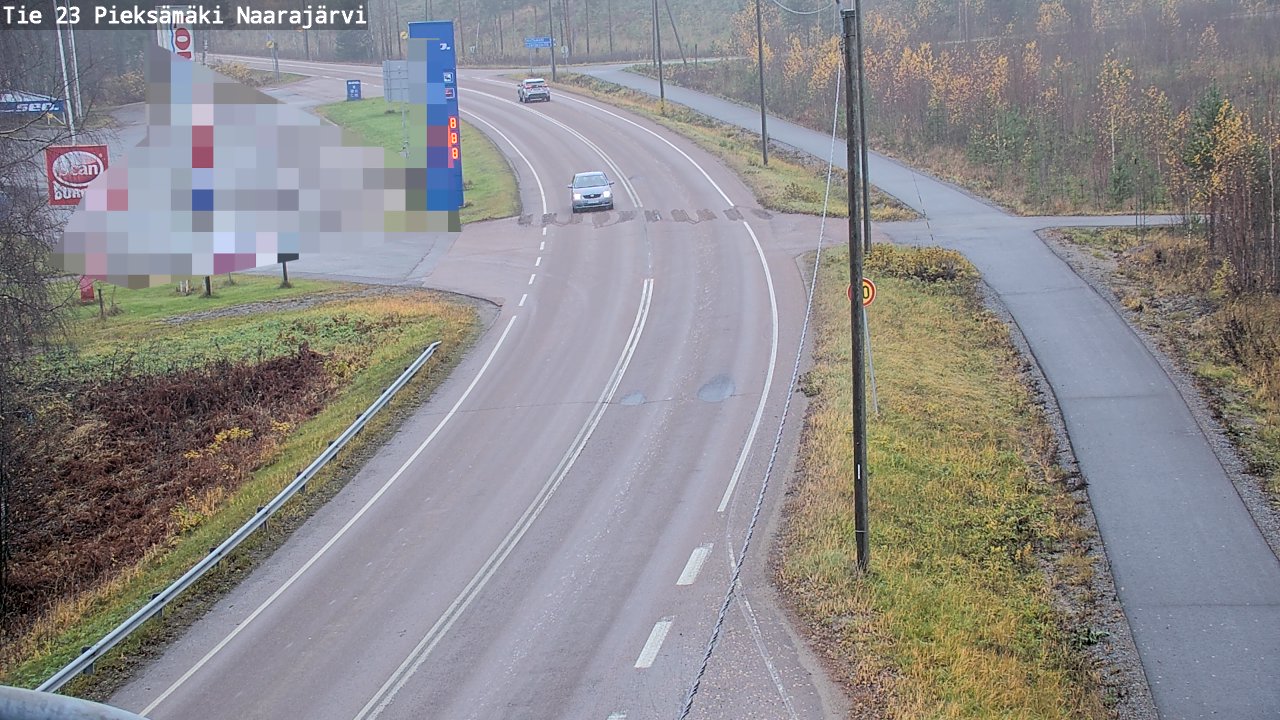 Kelikamerat Kuva Tie 23 Pieksämäki, Naarajärvi, Pieksämäki, Etelä-Savo