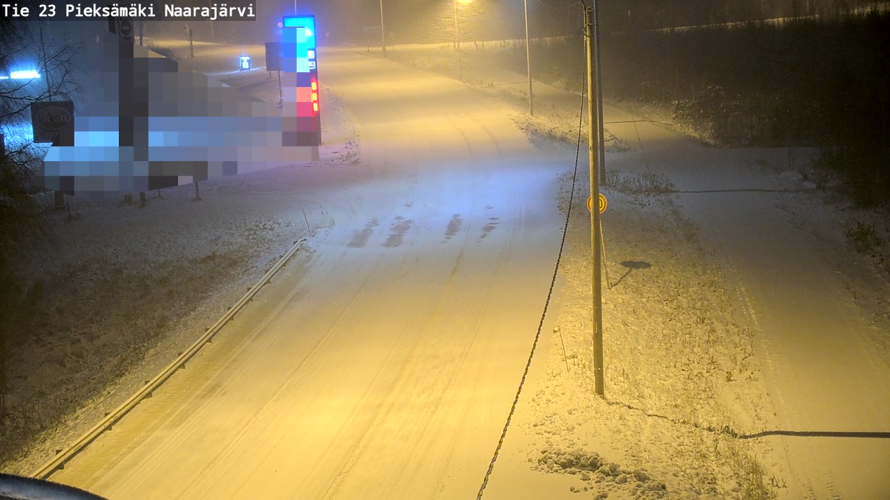 Kelikamerat Kuva Tie 23 Pieksämäki, Naarajärvi, Pieksämäki, Etelä-Savo