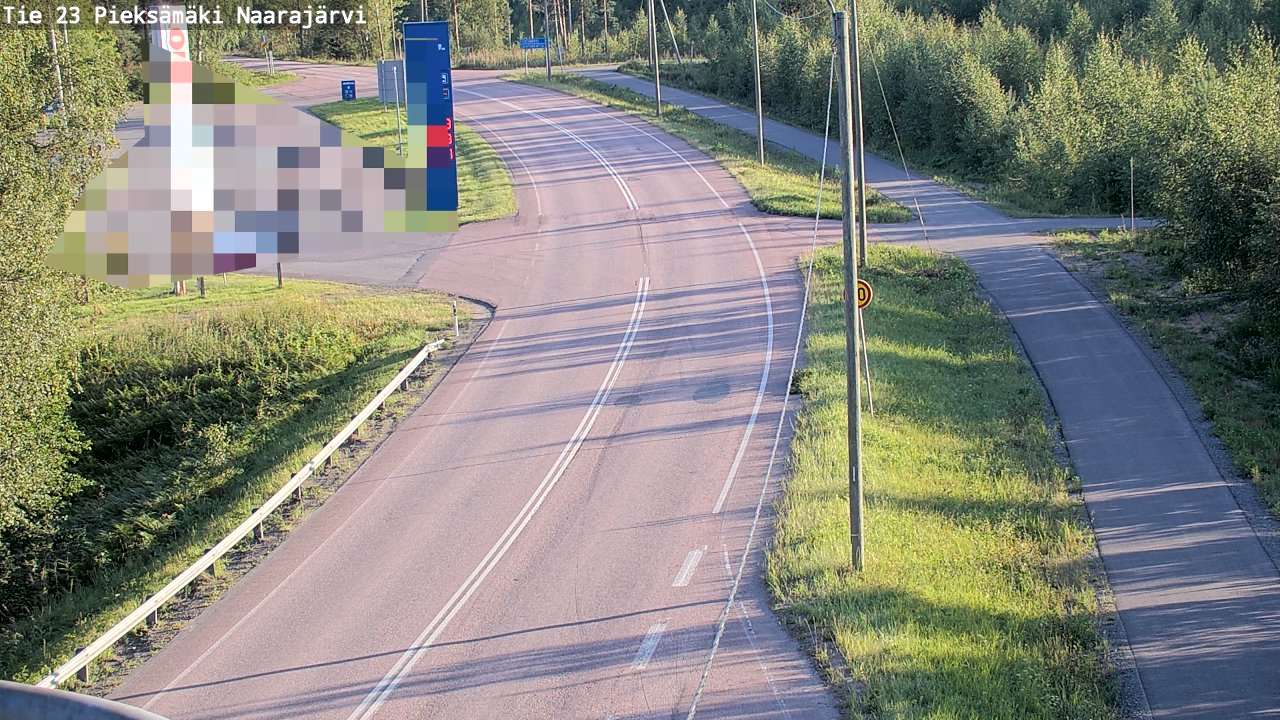 Kelikamerat Kuva Tie 23 Pieksämäki, Naarajärvi, Pieksämäki, Etelä-Savo