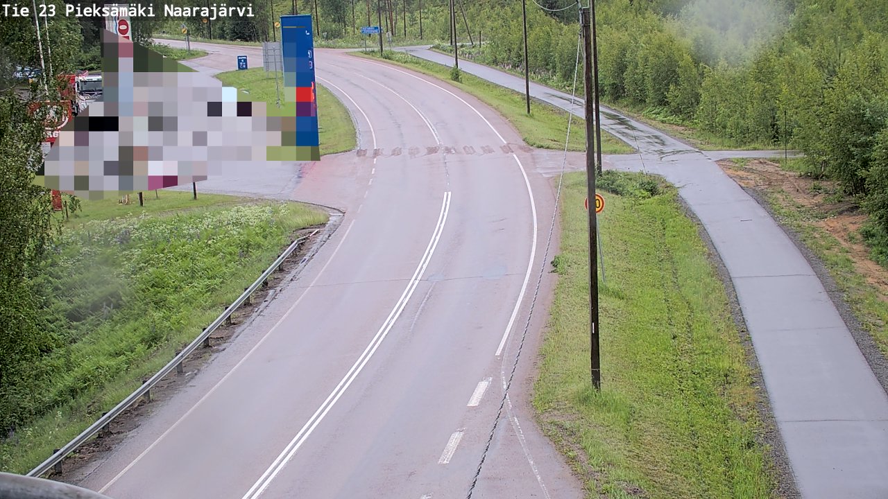 Kelikamerat Kuva Tie 23 Pieksämäki, Naarajärvi, Pieksämäki, Etelä-Savo