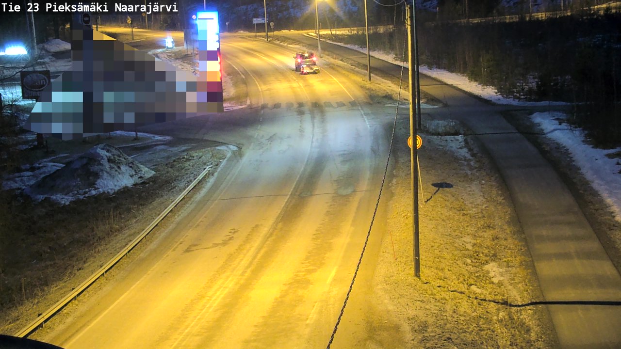 Kelikamerat Kuva Tie 23 Pieksämäki, Naarajärvi, Pieksämäki, Etelä-Savo