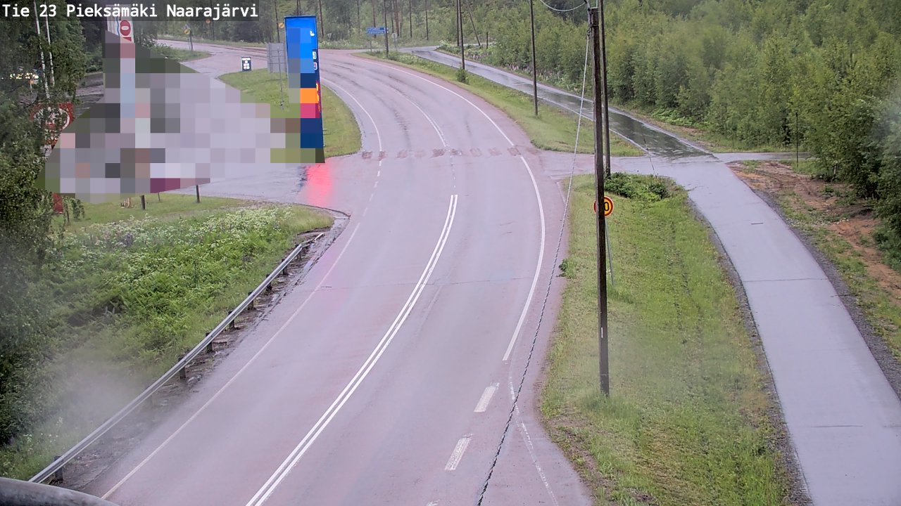 Kelikamerat Kuva Tie 23 Pieksämäki, Naarajärvi, Pieksämäki, Etelä-Savo