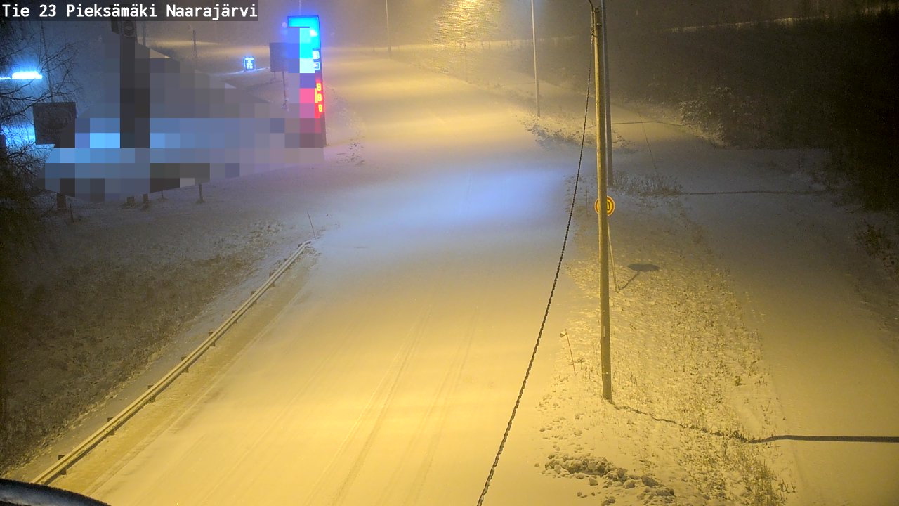 Kelikamerat Kuva Tie 23 Pieksämäki, Naarajärvi, Pieksämäki, Etelä-Savo
