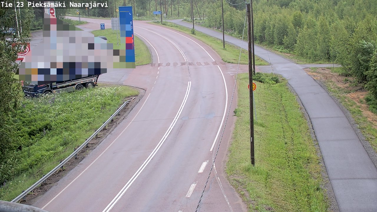 Kelikamerat Kuva Tie 23 Pieksämäki, Naarajärvi, Pieksämäki, Etelä-Savo