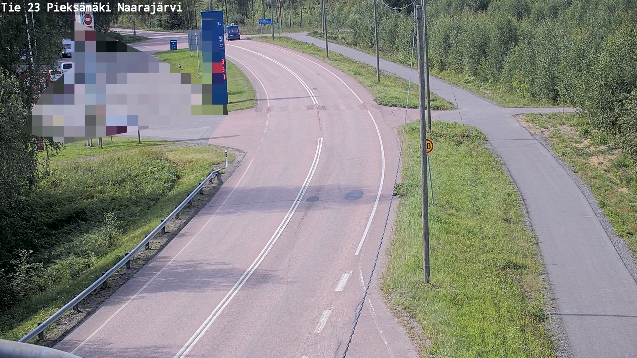 Kelikamerat Kuva Tie 23 Pieksämäki, Naarajärvi, Pieksämäki, Etelä-Savo