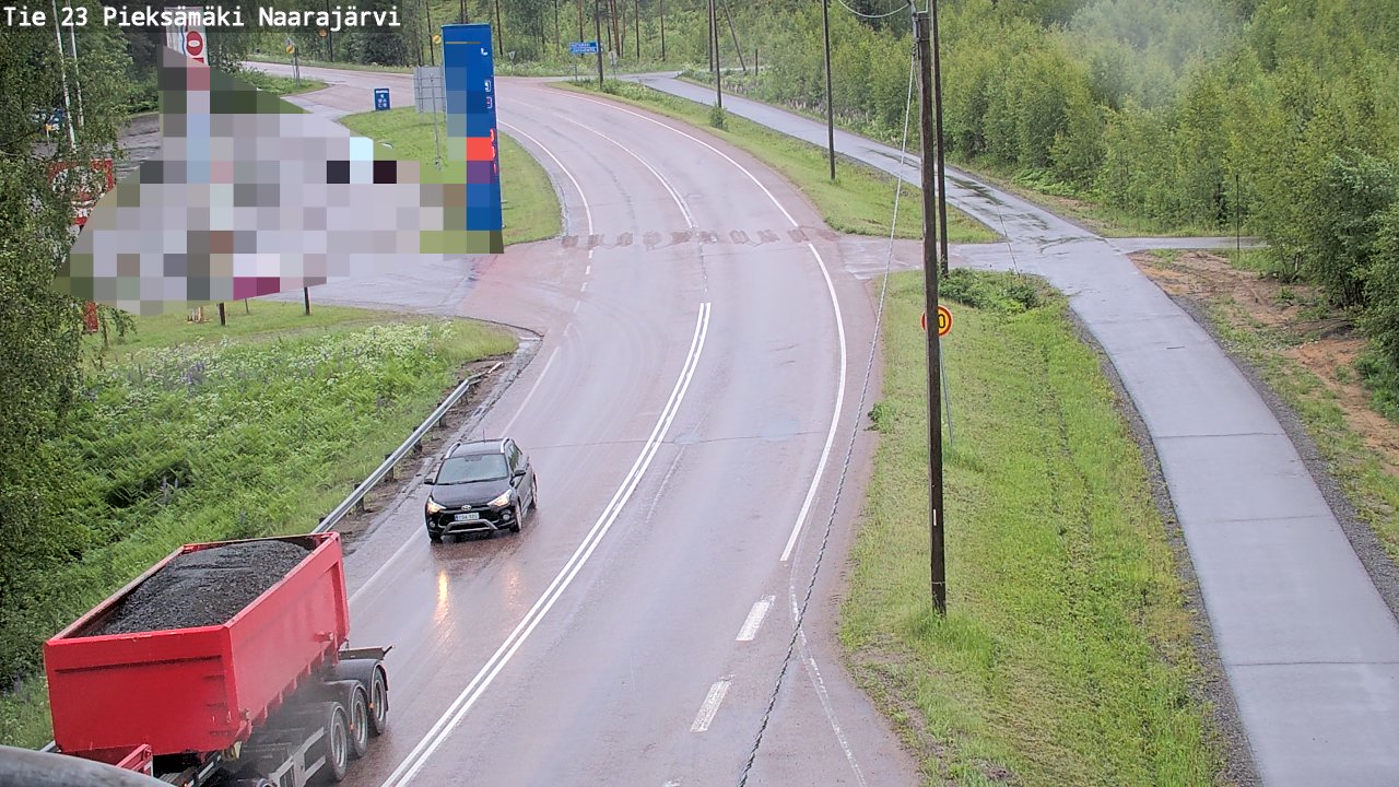 Kelikamerat Kuva Tie 23 Pieksämäki, Naarajärvi, Pieksämäki, Etelä-Savo