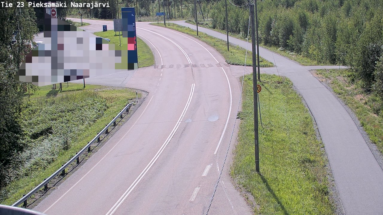 Kelikamerat Kuva Tie 23 Pieksämäki, Naarajärvi, Pieksämäki, Etelä-Savo