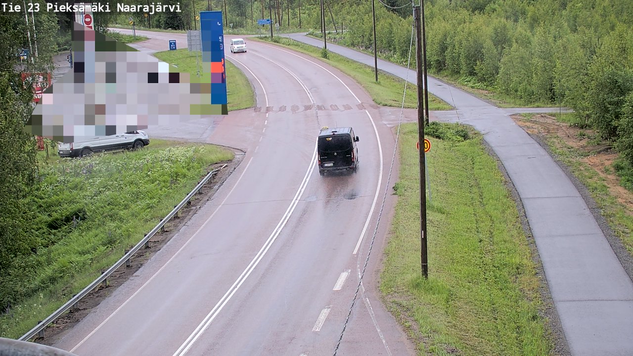 Kelikamerat Kuva Tie 23 Pieksämäki, Naarajärvi, Pieksämäki, Etelä-Savo