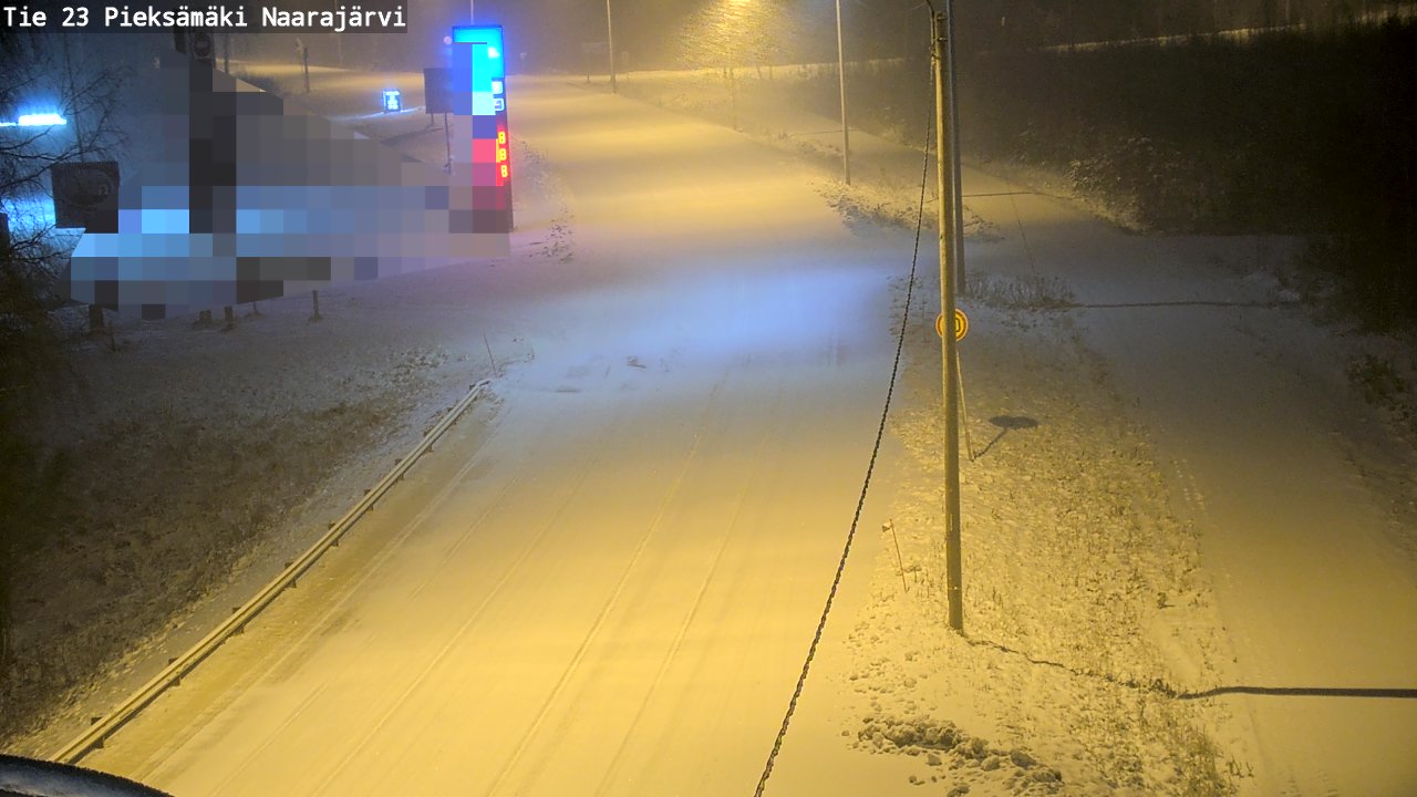 Kelikamerat Kuva Tie 23 Pieksämäki, Naarajärvi, Pieksämäki, Etelä-Savo