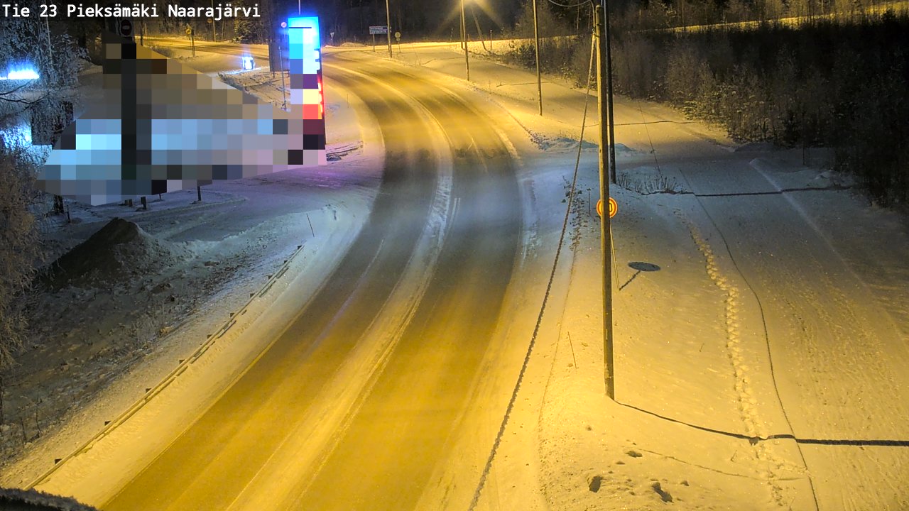 Kelikamerat Kuva Tie 23 Pieksämäki, Naarajärvi, Pieksämäki, Etelä-Savo