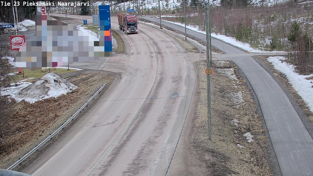 Kelikamerat Kuva Tie 23 Pieksämäki, Naarajärvi, Pieksämäki, Etelä-Savo