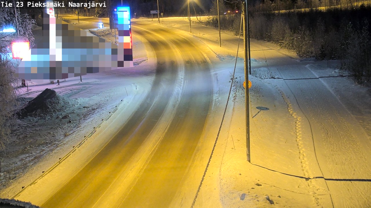 Kelikamerat Kuva Tie 23 Pieksämäki, Naarajärvi, Pieksämäki, Etelä-Savo