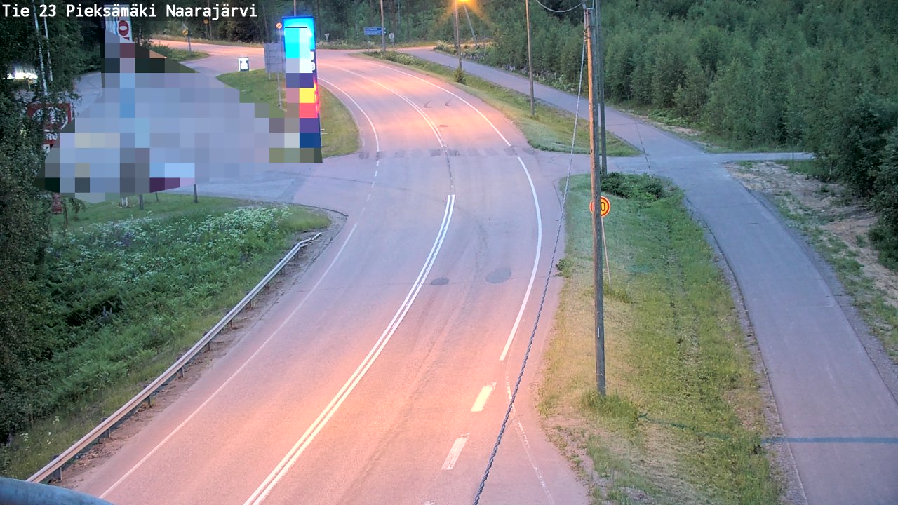 Kelikamerat Kuva Tie 23 Pieksämäki, Naarajärvi, Pieksämäki, Etelä-Savo