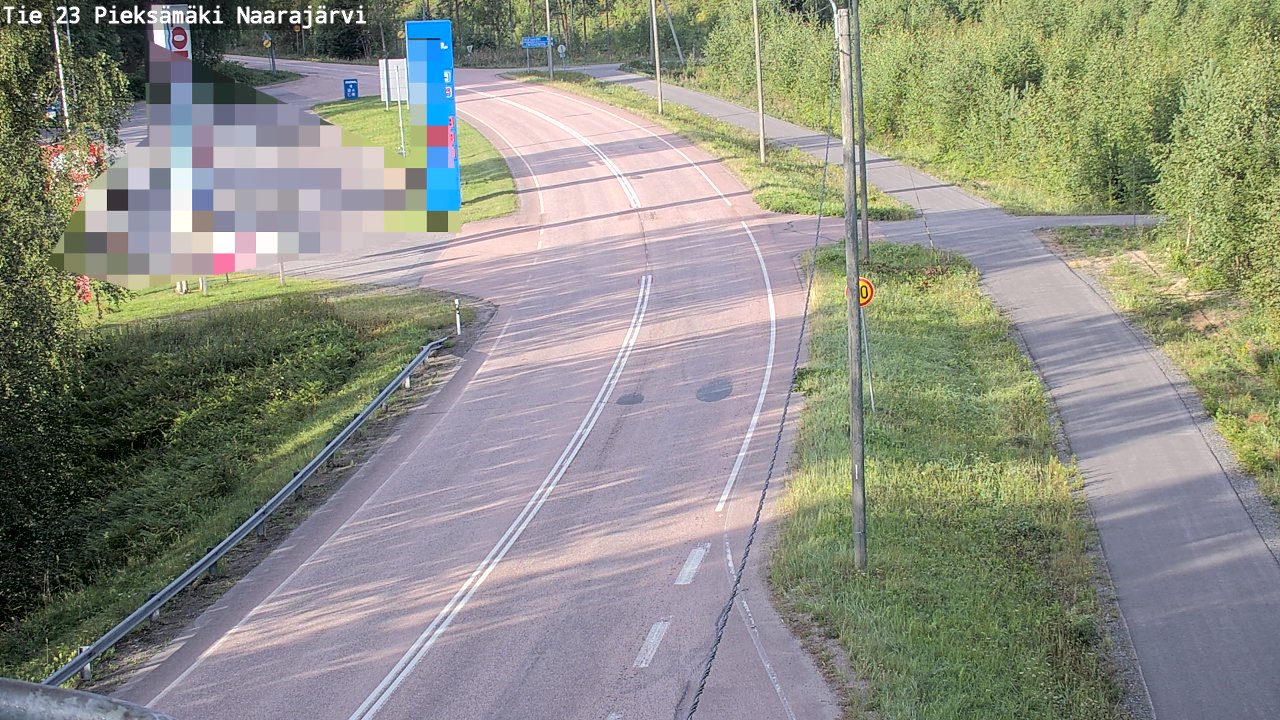 Kelikamerat Kuva Tie 23 Pieksämäki, Naarajärvi, Pieksämäki, Etelä-Savo