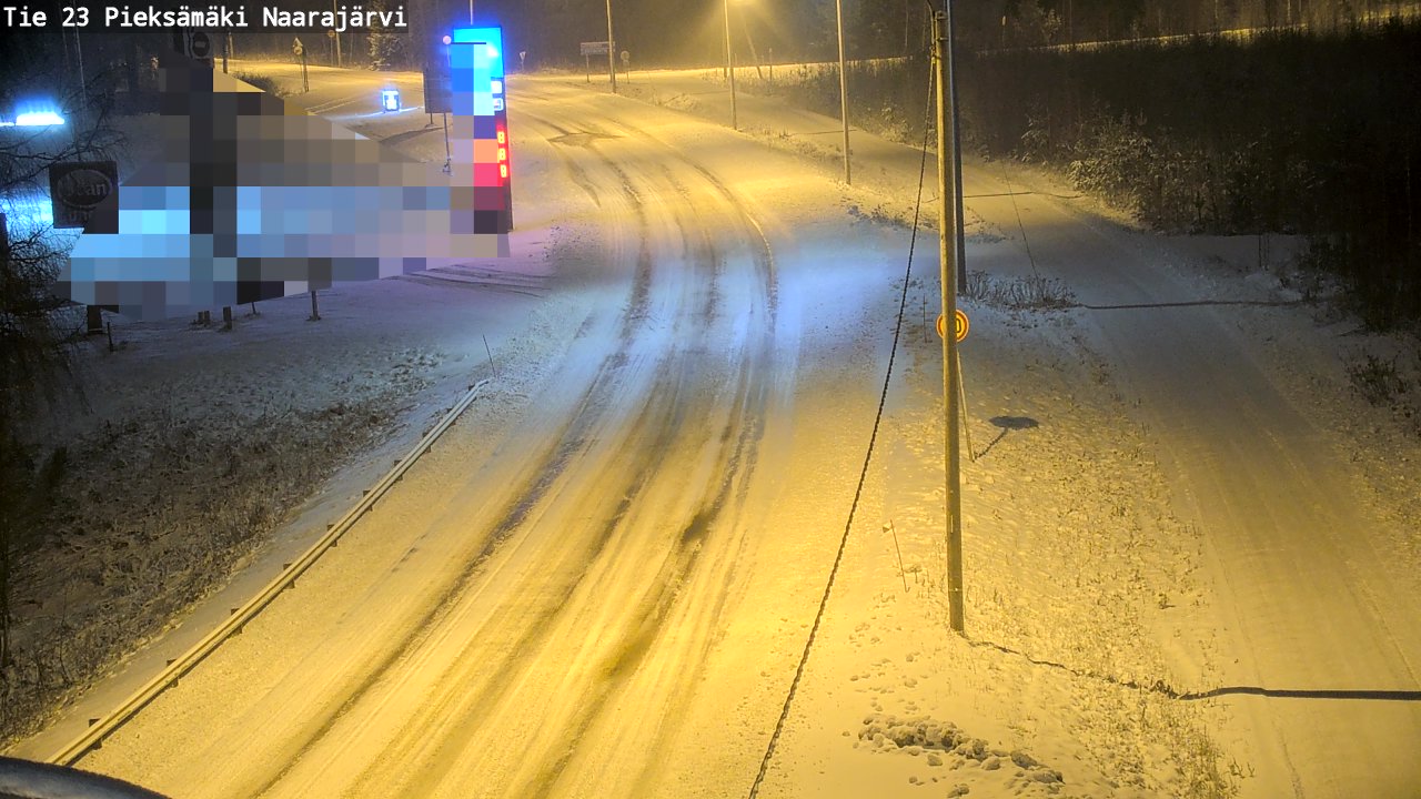 Kelikamerat Kuva Tie 23 Pieksämäki, Naarajärvi, Pieksämäki, Etelä-Savo