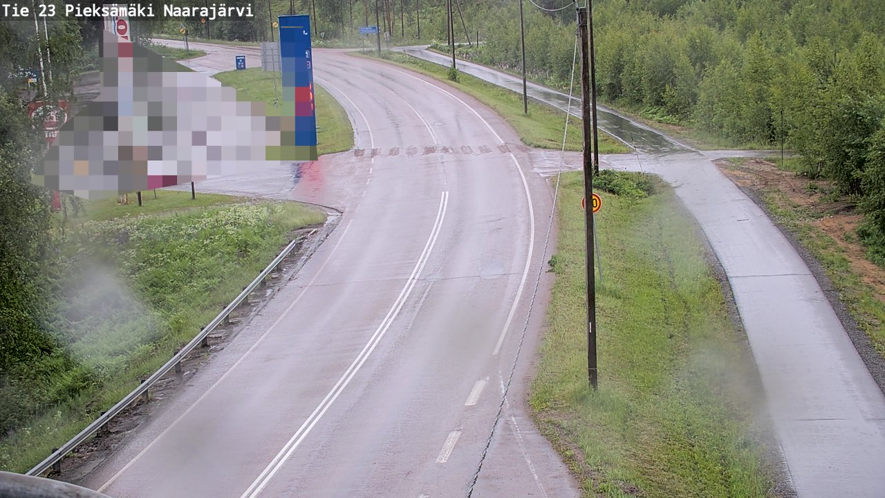 Kelikamerat Kuva Tie 23 Pieksämäki, Naarajärvi, Pieksämäki, Etelä-Savo