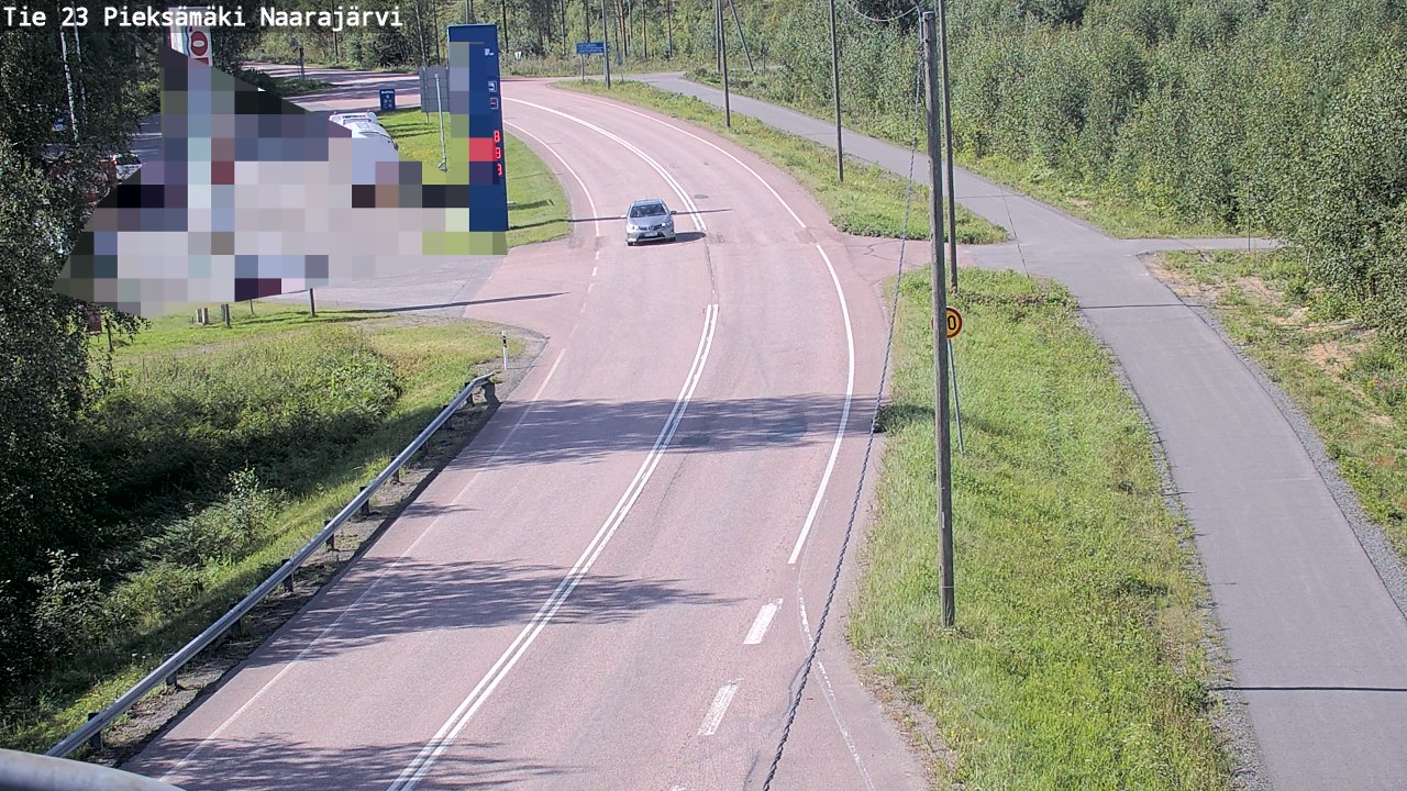 Kelikamerat Kuva Tie 23 Pieksämäki, Naarajärvi, Pieksämäki, Etelä-Savo