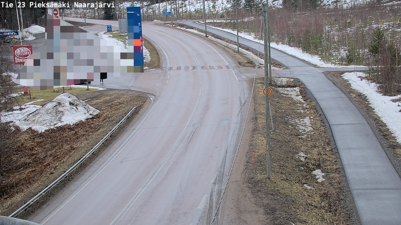 Weather Camera Image Road 23 Pieksämäki, Naarajärvi, Pieksämäki, Etelä-Savo