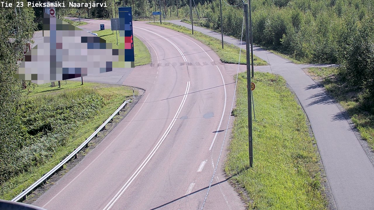 Kelikamerat Kuva Tie 23 Pieksämäki, Naarajärvi, Pieksämäki, Etelä-Savo