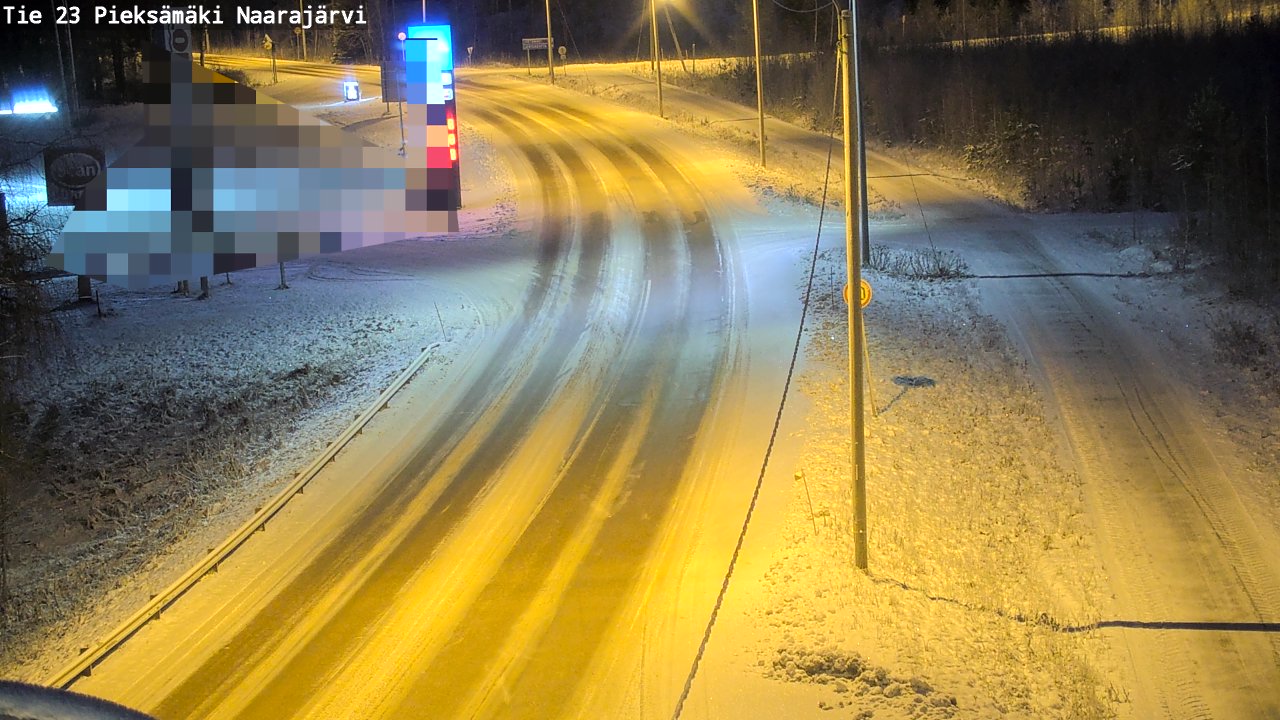 Kelikamerat Kuva Tie 23 Pieksämäki, Naarajärvi, Pieksämäki, Etelä-Savo