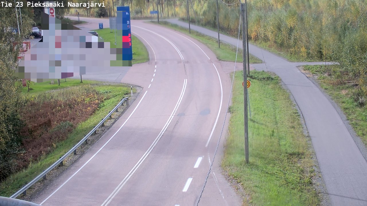Kelikamerat Kuva Tie 23 Pieksämäki, Naarajärvi, Pieksämäki, Etelä-Savo