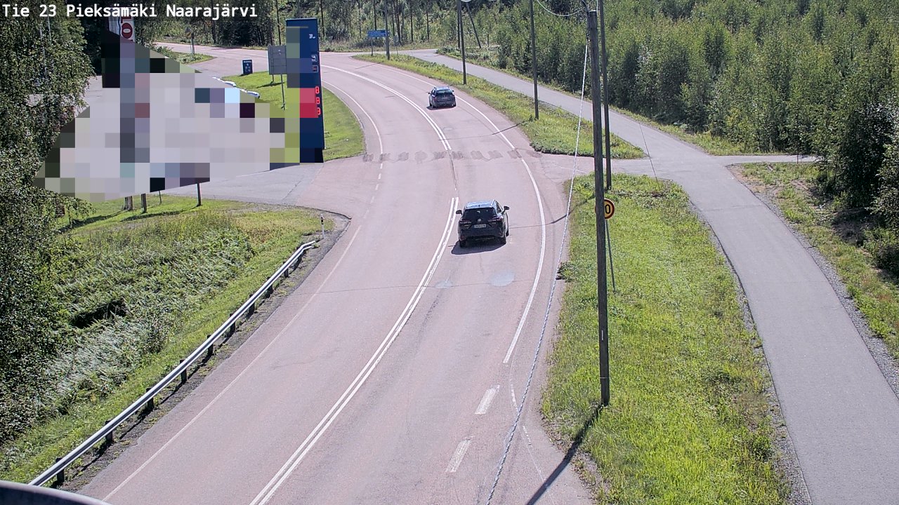 Kelikamerat Kuva Tie 23 Pieksämäki, Naarajärvi, Pieksämäki, Etelä-Savo