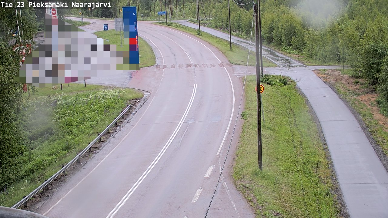 Kelikamerat Kuva Tie 23 Pieksämäki, Naarajärvi, Pieksämäki, Etelä-Savo