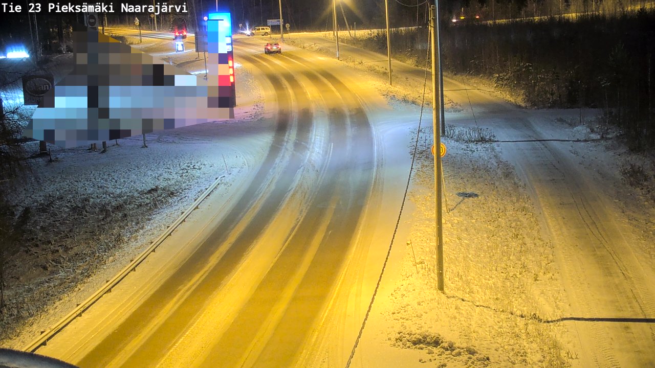 Kelikamerat Kuva Tie 23 Pieksämäki, Naarajärvi, Pieksämäki, Etelä-Savo