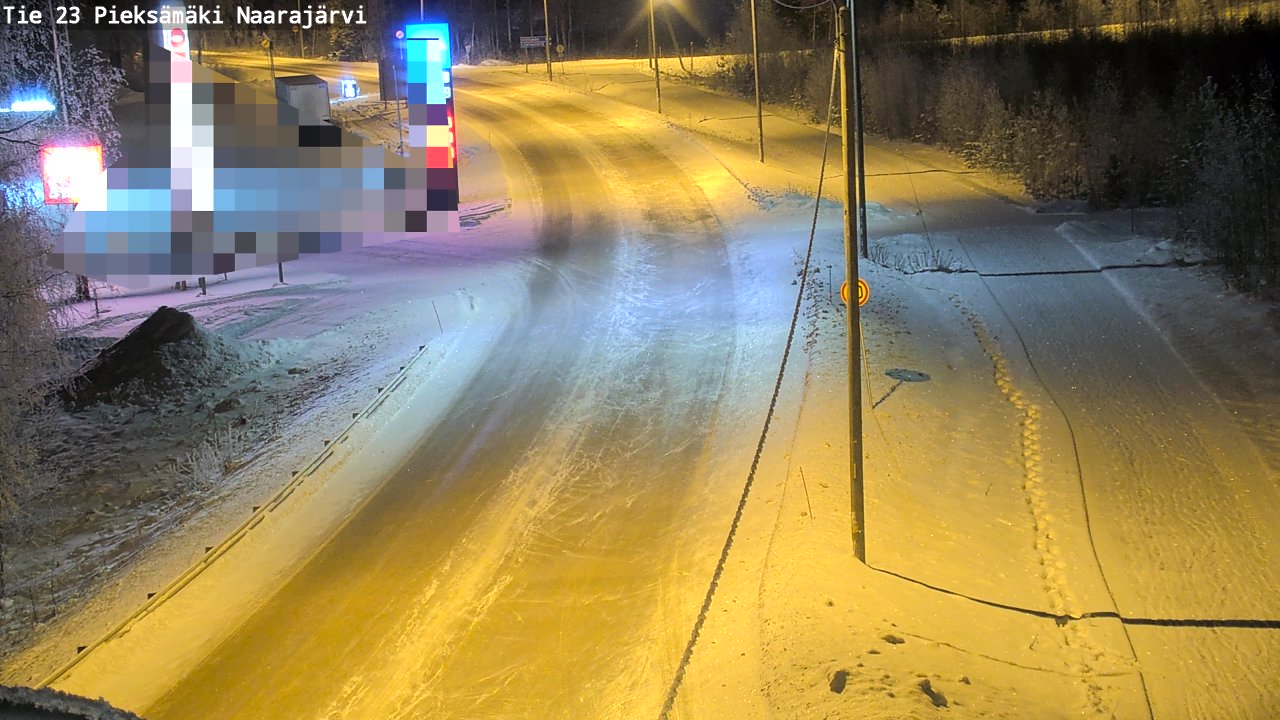 Kelikamerat Kuva Tie 23 Pieksämäki, Naarajärvi, Pieksämäki, Etelä-Savo