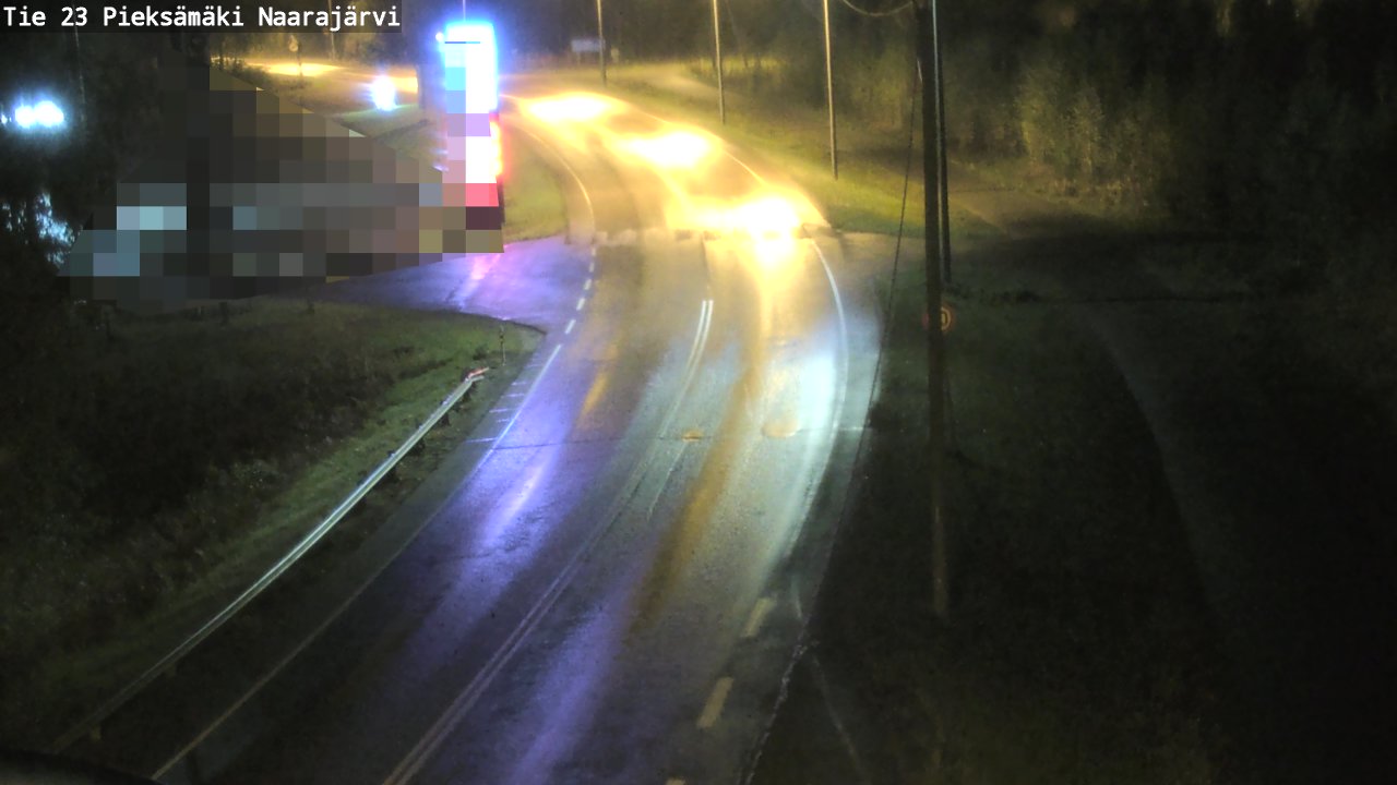 Weather Camera Image Road 23 Pieksämäki, Naarajärvi, Pieksämäki, Etelä-Savo