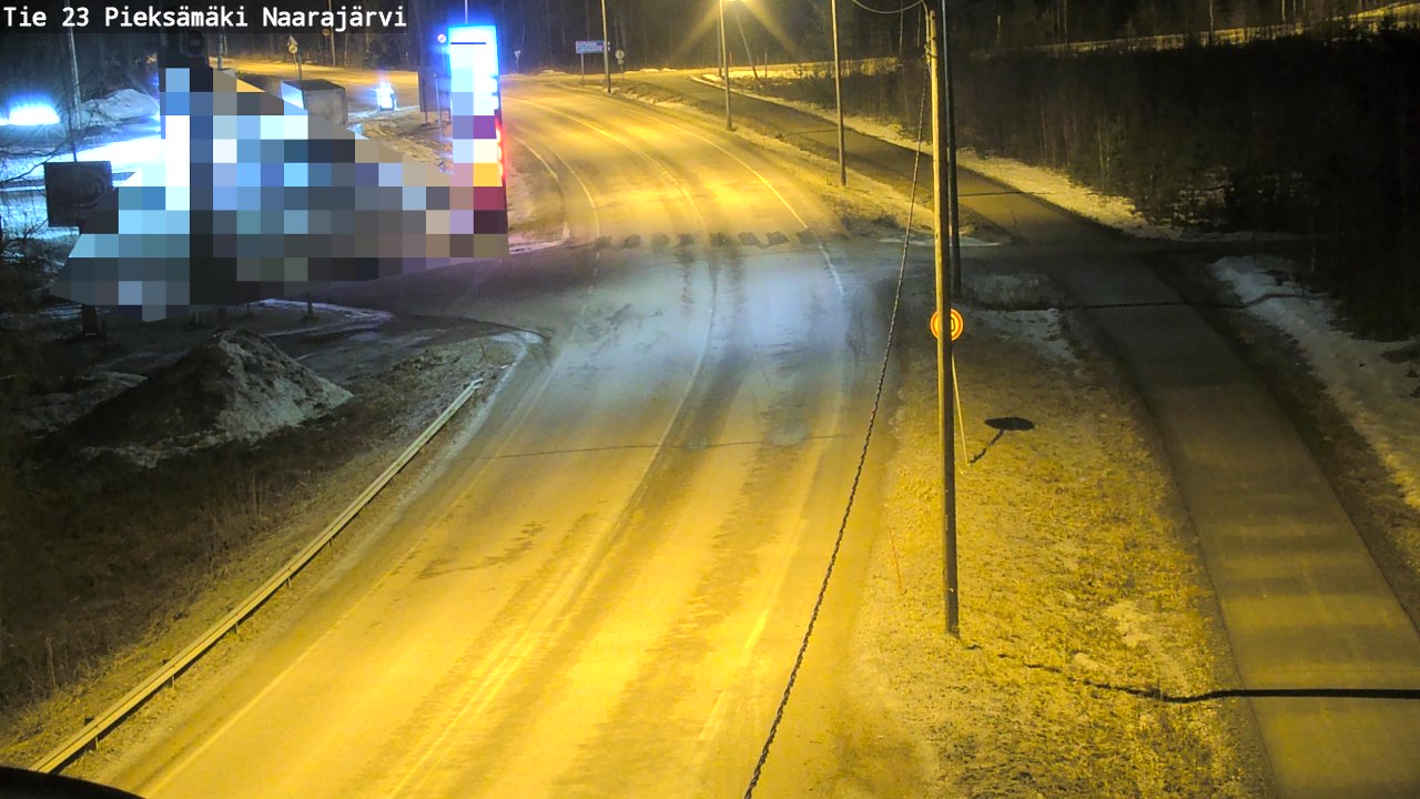 Kelikamerat Kuva Tie 23 Pieksämäki, Naarajärvi, Pieksämäki, Etelä-Savo