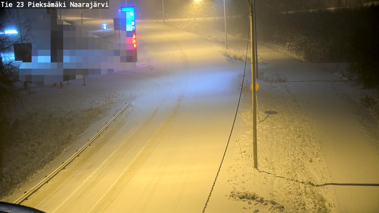 Kelikamerat Kuva Tie 23 Pieksämäki, Naarajärvi, Pieksämäki, Etelä-Savo