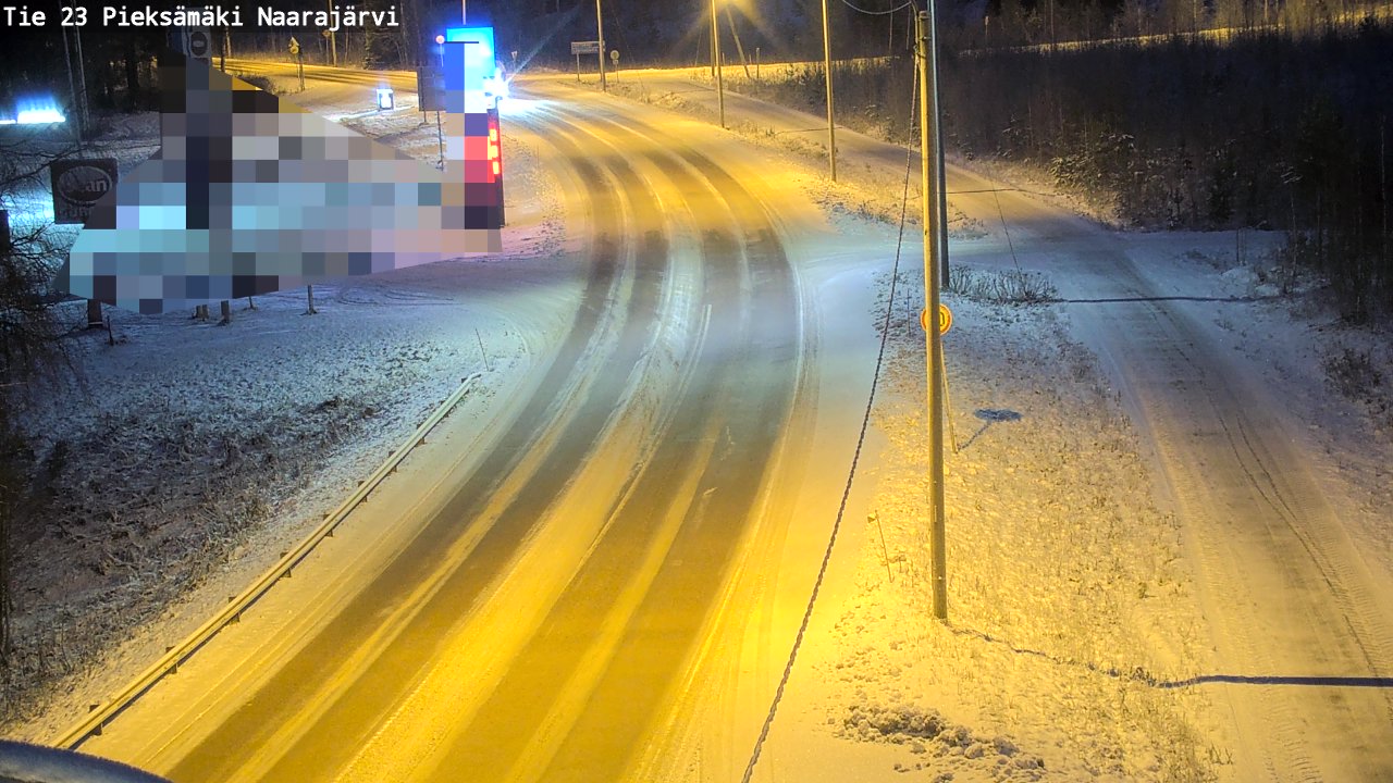 Kelikamerat Kuva Tie 23 Pieksämäki, Naarajärvi, Pieksämäki, Etelä-Savo