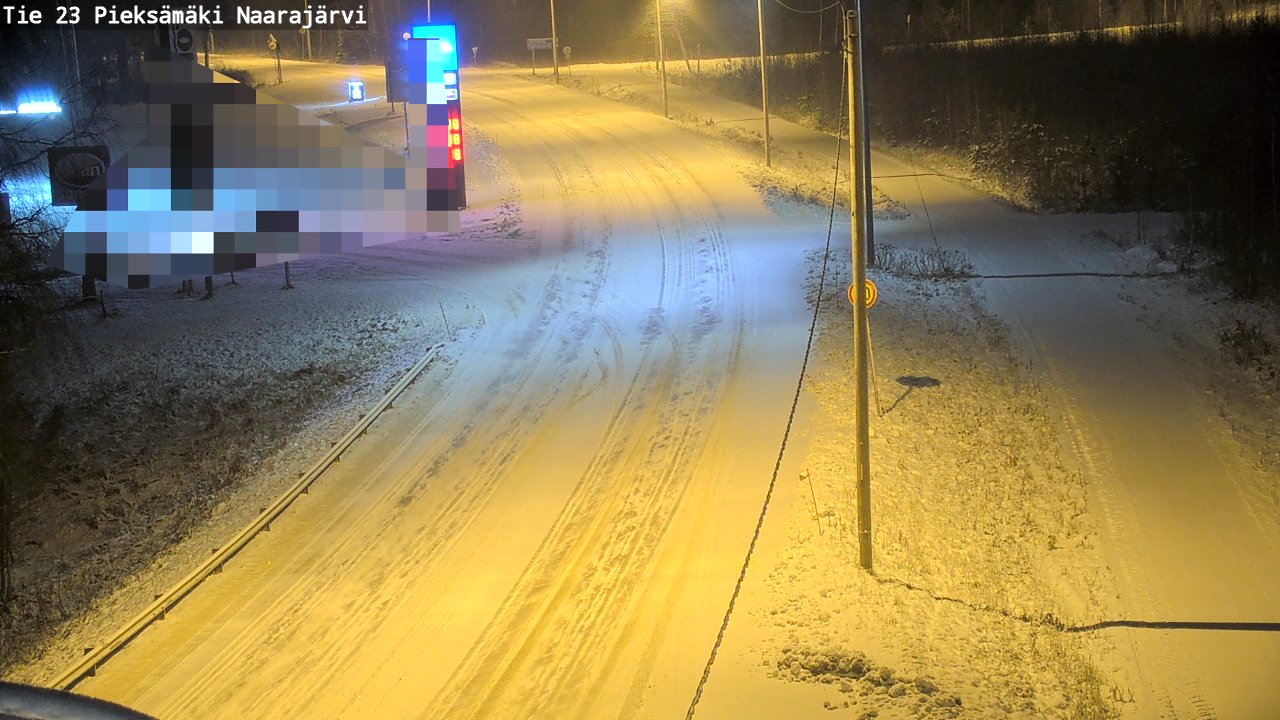 Kelikamerat Kuva Tie 23 Pieksämäki, Naarajärvi, Pieksämäki, Etelä-Savo