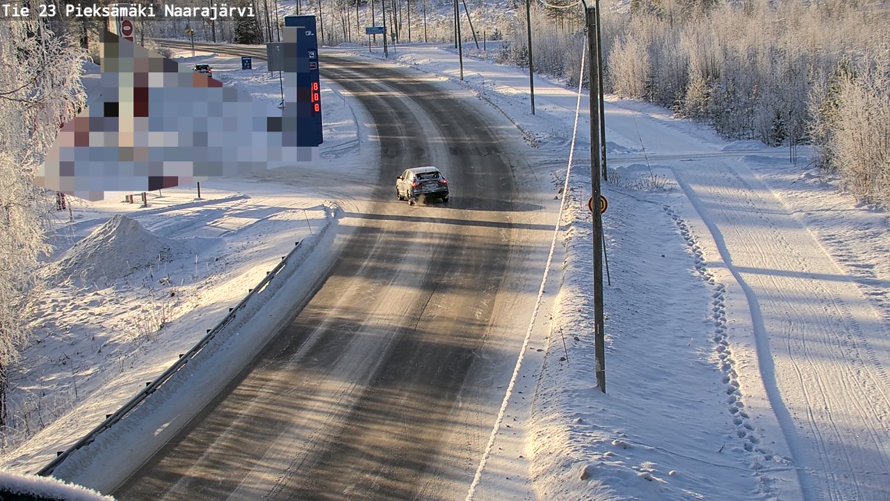 Kelikamerat Kuva Tie 23 Pieksämäki, Naarajärvi, Pieksämäki, Etelä-Savo